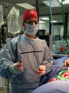 Here is the stick after it was removed from Luke